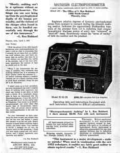 Mathison-Electropsychometer